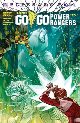 GO GO POWER RANGERS #23 CVR A MAIN SHAVRIN - Packrat Comics