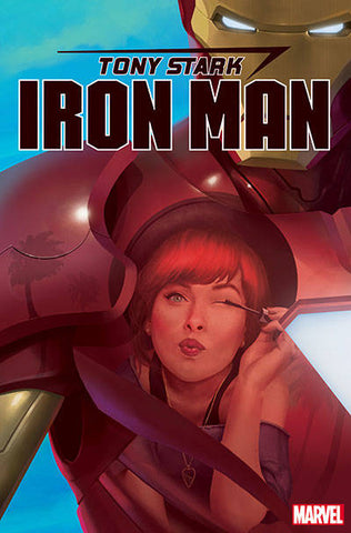 TONY STARK IRON MAN #17 RAHZZAH MARY JANE VAR - Packrat Comics