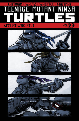 TMNT ONGOING TP VOL 23 CITY AT WAR PT 2 - Packrat Comics