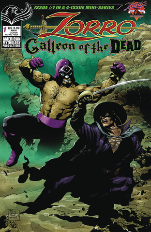 ZORRO GALLEON OF DEAD #1 CVR A MARTINEZ - Packrat Comics
