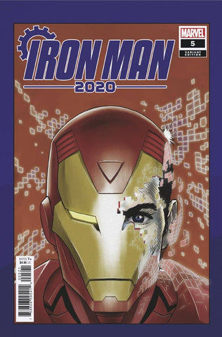 IRON MAN 2020 #5 (OF 6) SUPERLOG HEADS VAR - Packrat Comics