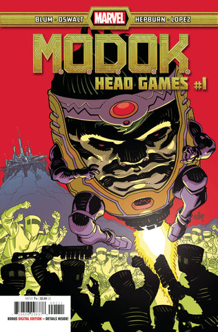 MODOK HEAD GAMES #1 (OF 4) - Packrat Comics