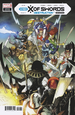 X OF SWORDS DESTRUCTION #1 YU VAR - Packrat Comics