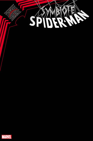 SYMBIOTE SPIDER-MAN KING IN BLACK #1 BLACK BLANK VAR - Packrat Comics
