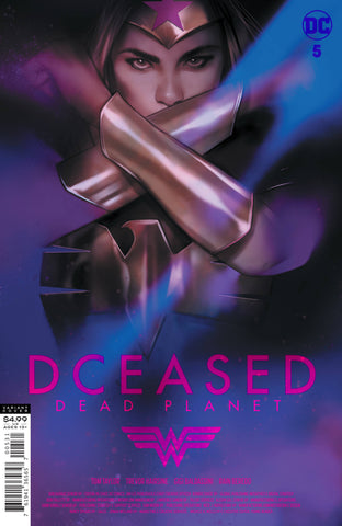 DCEASED DEAD PLANET #5 (OF 6) CARD STOCK MOVIE OLVER VAR ED - Packrat Comics