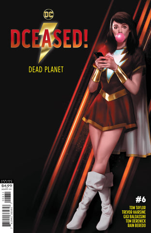 DCEASED DEAD PLANET #6 (OF 6) CARD STOCK MOVIE HOMAGE VAR ED(Stock Image) - Packrat Comics