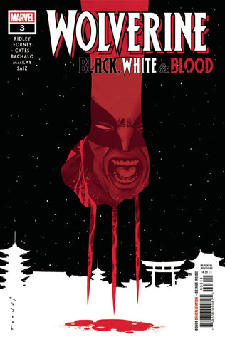WOLVERINE BLACK WHITE BLOOD #3 (OF 4) - Packrat Comics
