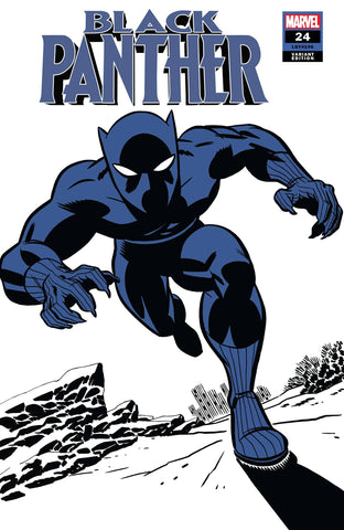 BLACK PANTHER #24 MICHAEL CHO BLACK PANTHER TWO-TONE VAR - Packrat Comics