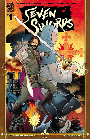 SEVEN SWORDS #1 CVR A CLARKE - Packrat Comics