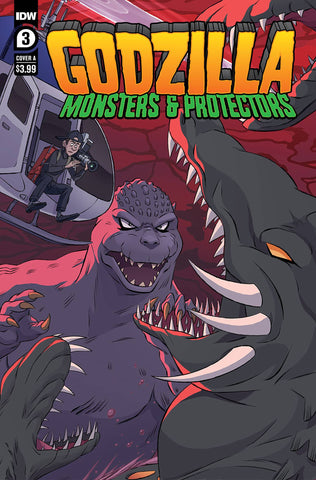 GODZILLA MONSTERS & PROTECTORS #3 CVR A DAN SCHOENING - Packrat Comics
