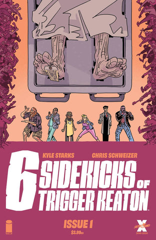 SIX SIDEKICKS OF TRIGGER KEATON #1 CVR A SCHWEIZER (MR) - Packrat Comics