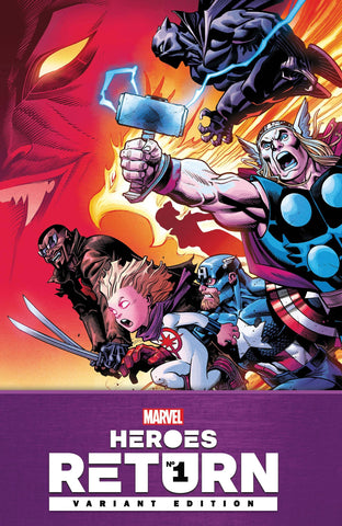 HEROES RETURN #1 MCGUINNESS VAR - Packrat Comics