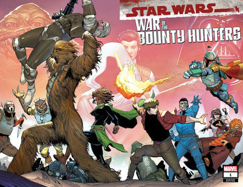STAR WARS WAR BOUNTY HUNTERS #1 (OF 5) CAMUNCOLI WRPAD VAR - Packrat Comics
