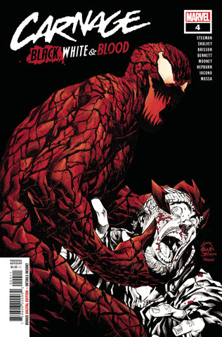 CARNAGE BLACK WHITE AND BLOOD #4 (OF 4) - Packrat Comics