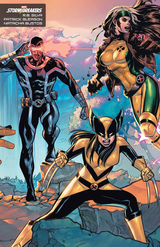 X-MEN #1 SILVA BUSTOS GLEASON STORMBREAKERS VAR - Packrat Comics