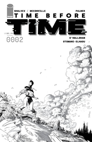 TIME BEFORE TIME #2 CVR D 10 COPY INCV SHALVEY B&W (MR) - Packrat Comics