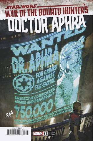 STAR WARS DOCTOR APHRA #13 WANTED POSTER VAR WOBH - Packrat Comics