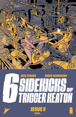 SIX SIDEKICKS OF TRIGGER KEATON #5 CVR A SCHWEIZER (MR) - Packrat Comics