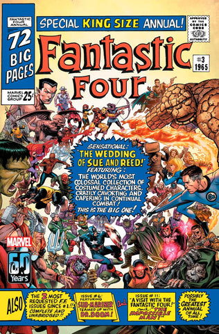 FANTASTIC FOUR ANNIVERSARY TRIBUTE #1 CHEUNG VAR - Packrat Comics