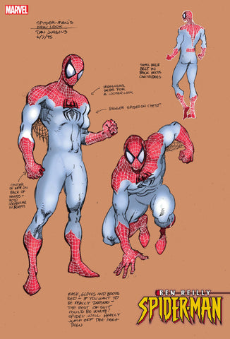 BEN REILLY SPIDER-MAN #1 JURGENS DESIGN VAR - Packrat Comics