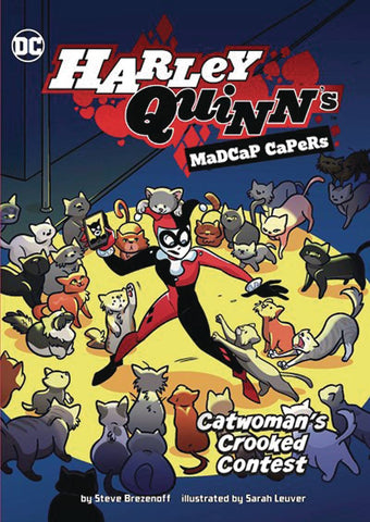 HARLEY QUINN MADCAP CAPERS CATWOMANS CROOKED CONTEST - Packrat Comics