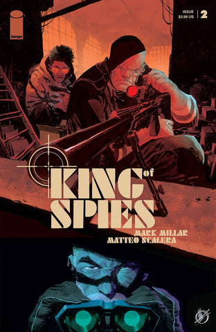 KING OF SPIES #2 (OF 4) CVR A SCALERA (MR) - Packrat Comics