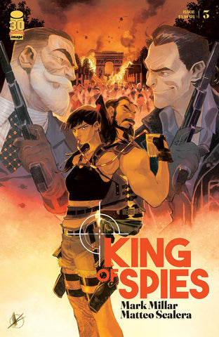 KING OF SPIES #3 (OF 4) CVR A SCALERA (MR) - Packrat Comics