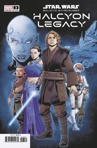 STAR WARS HALCYON LEGACY #3 (OF 5) SLINEY CONNECTING VARIANT - Packrat Comics