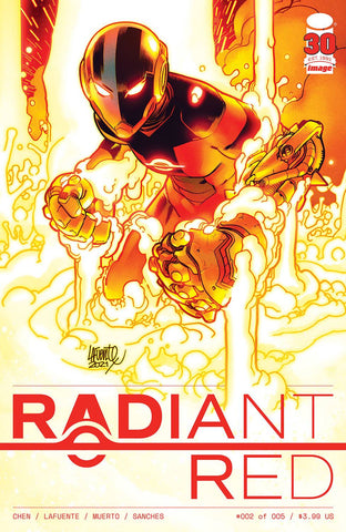 RADIANT RED #2 (OF 5) CVR A LAFUENTE & MUERTO - Packrat Comics