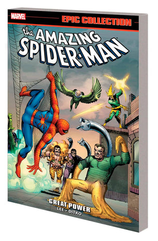 AMAZING SPIDER-MAN EPIC COLLECT TP GREAT POWER NEW PTG - Packrat Comics