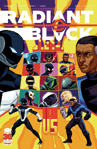 RADIANT BLACK #15 CVR B SANCHES - Packrat Comics