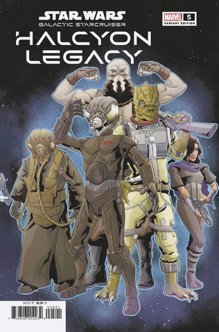 STAR WARS HALCYON LEGACY #5 (OF 5) SLINEY CONNECTING VARIANT - Packrat Comics