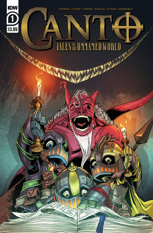 CANTO TALES OF THE UNNAMED WORLD #1 CVR A LIANA KANGA - Packrat Comics