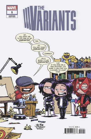 VARIANTS #1 (OF 5) YOUNG VARIANT - Packrat Comics
