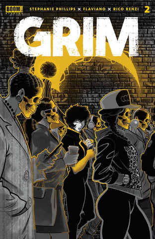 GRIM #2 3RD PTG FLAVIANO - Packrat Comics