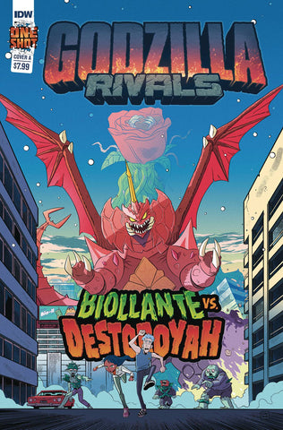 GODZILLA RIVALS BIOLLANTE VS DESTOROYAH CVR A DOVE (MR) - Packrat Comics