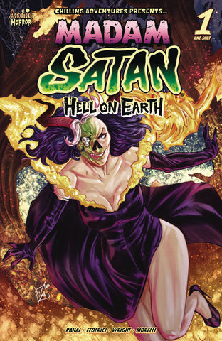 CHILLING ADV MADAM SATAN HELL ON EARTH CVR A FEDERICI (MR) - Packrat Comics