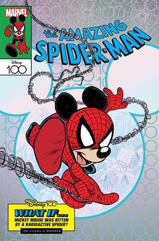 AMAZING SPIDER-MAN #35 CLAUDIO SCIARRONE DISNEY100 VAR - Packrat Comics