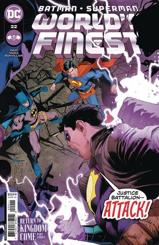 BATMAN SUPERMAN WORLDS FINEST #22 CVR A DAN MORA - Packrat Comics