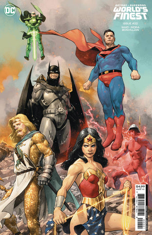 BATMAN SUPERMAN WORLDS FINEST #22 CVR B JEROME OPENA CSV - Packrat Comics