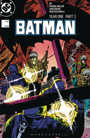BATMAN #406 FACSIMILE EDITION CVR A DAVID MAZZUCCHELLI - Packrat Comics