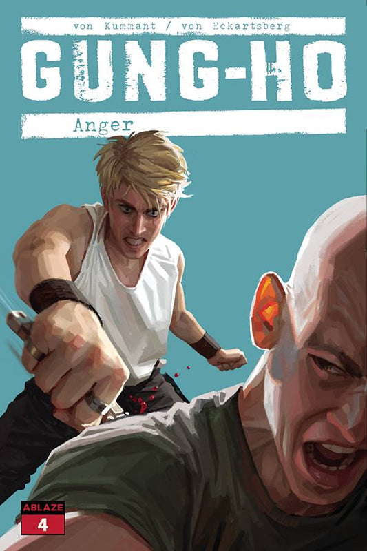 ABLAZE COMIC BOOK GUNG HO ANGER #4 CVR A CLARKE (MR)