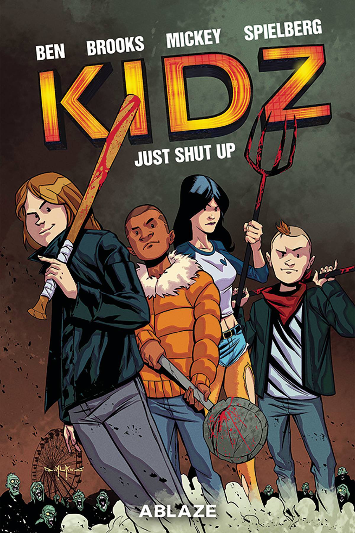 ABLAZE COMIC BOOK KIDZ #3 CVR A QUALANO