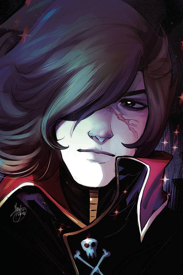 ABLAZE COMIC BOOK SPACE PIRATE CAPT HARLOCK #2 CVR F 10 COPY MIRKA ANDOLFO VIR