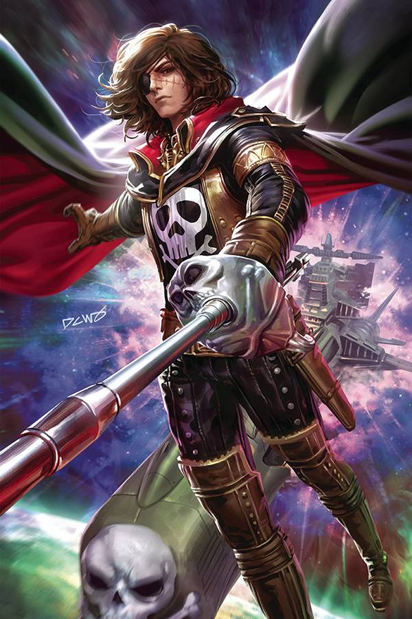 ABLAZE COMIC BOOK SPACE PIRATE CAPT HARLOCK #3 CVR F 10 COPY INCV CHEW VIRGIN