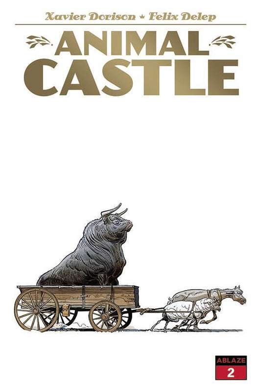 ABLAZE COMIC BOOK VF/NM ANIMAL CASTLE #2 CVR A DELEP SILVIO THE BULL (MR)