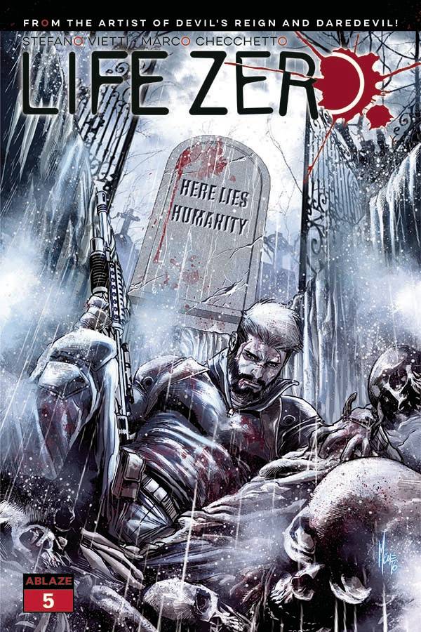 ABLAZE COMIC BOOK VF/NM LIFE ZERO #5 CVR A CHECCHETTO (MR)