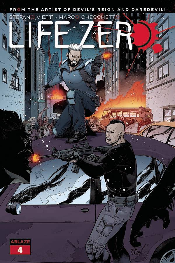 ABLAZE COMIC BOOKS VF/NM LIFE ZERO #4 CVR C RUIZ VAR (MR)