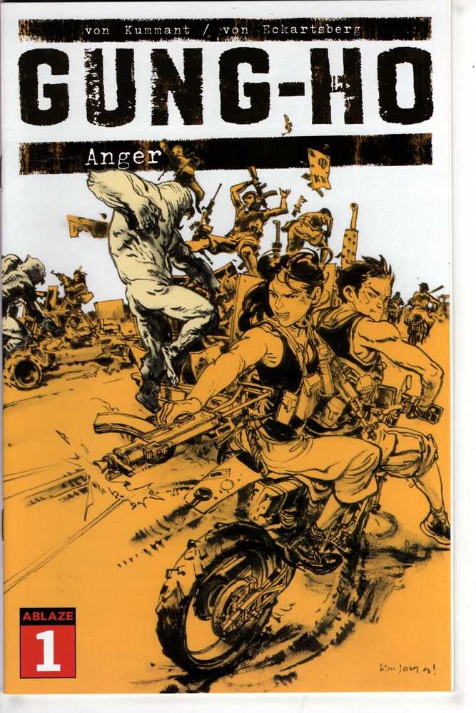 ABLAZE Comics Gung Ho Anger #1 Cover C Kim Jung Gi (Mature)