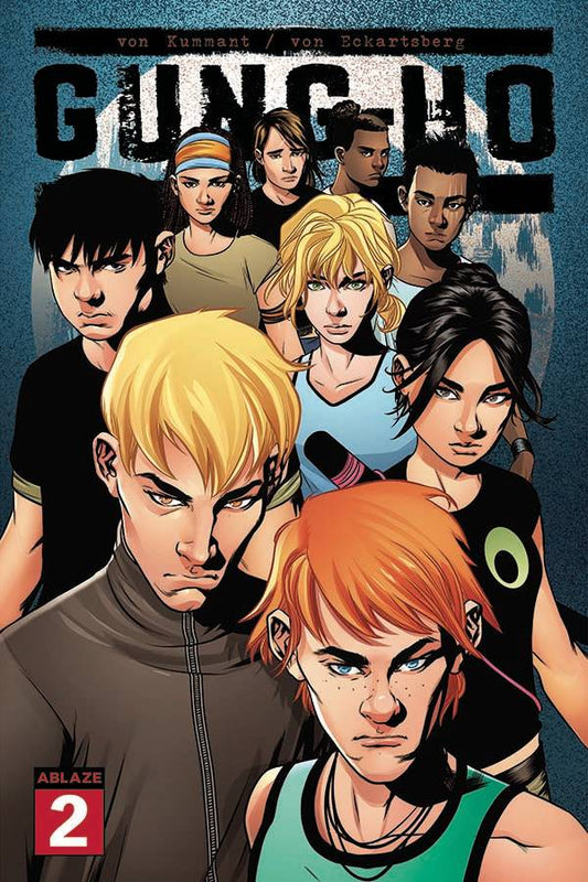 ABLAZE Comics VF/NM GUNG HO ANGER #2 CVR A MIKE MCKONE (MR)
